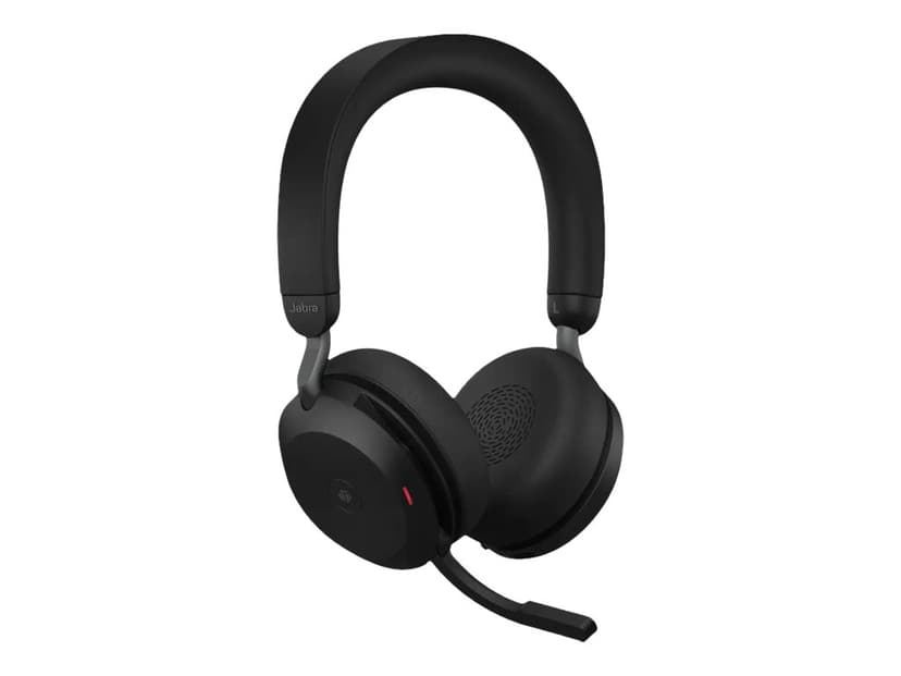 Jabra Evolve2 75 med laddningsställ USB Type-C UC Svart