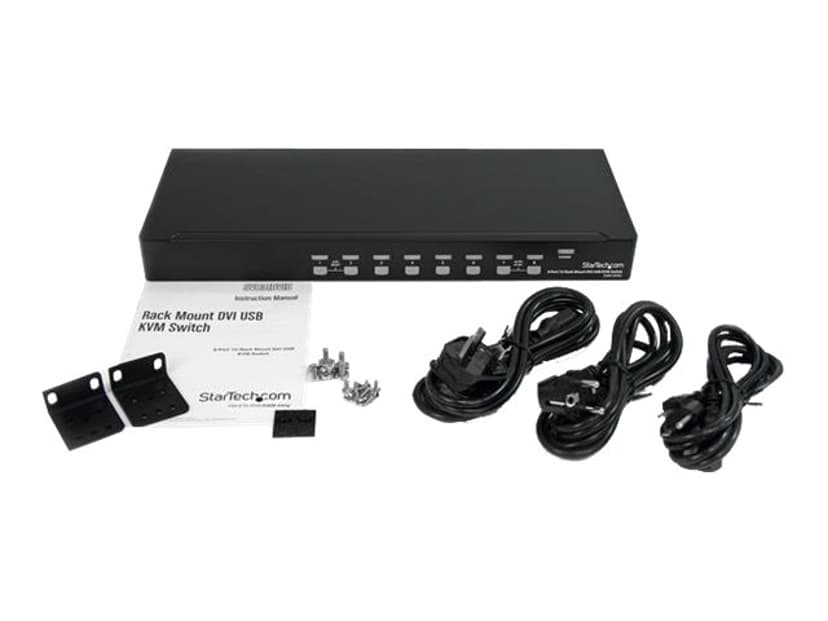 Startech SV831DVIU Rackmount DVI KVM Switch
