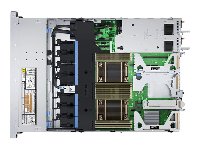 Dell Poweredge R450 XE 4309Y 2.8 Ghz 16 GB SAS 480GB SSD Matrox G200