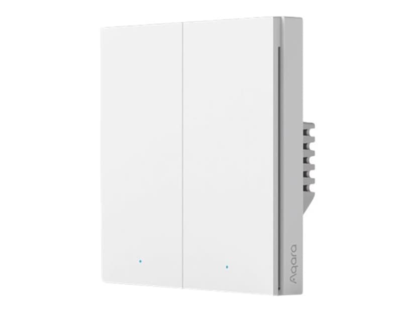Aqara Smart Wall Switch H1 With Neutral (Double Rocker)