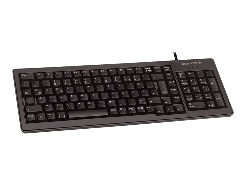 Cherry Xs Complete Keyboard Black Usb Ps/2 Adp #us-eng