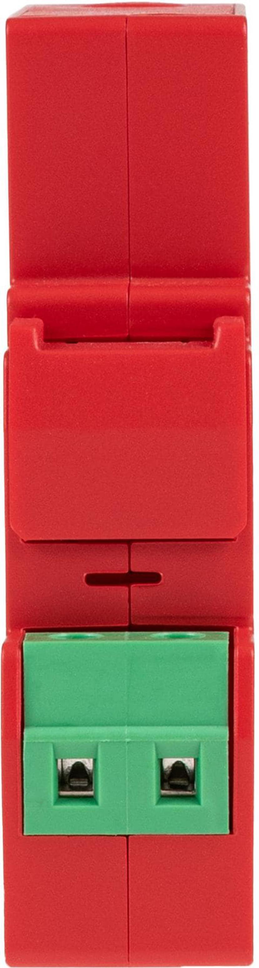 Shelly Pro 1PM DIN WiFi 1-Ch 16A Power Metering Red
