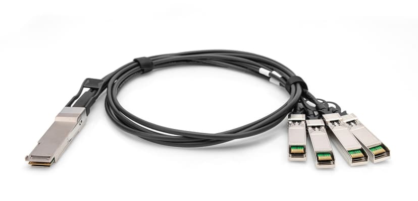 Digitus DN-81325 QSFP+ DAC Breakout Cable 1M 1m QSFP+ 4x SFP+