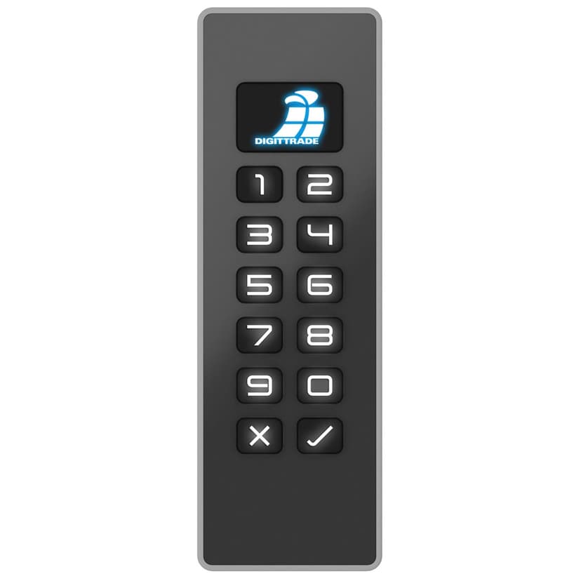 DIGITTRADE Kobra Stick VS USB-muisti 512 GB USB Type-C 3.2 Gen 2 (3.1 Gen 2) Musta 512GB USB Type-C Musta