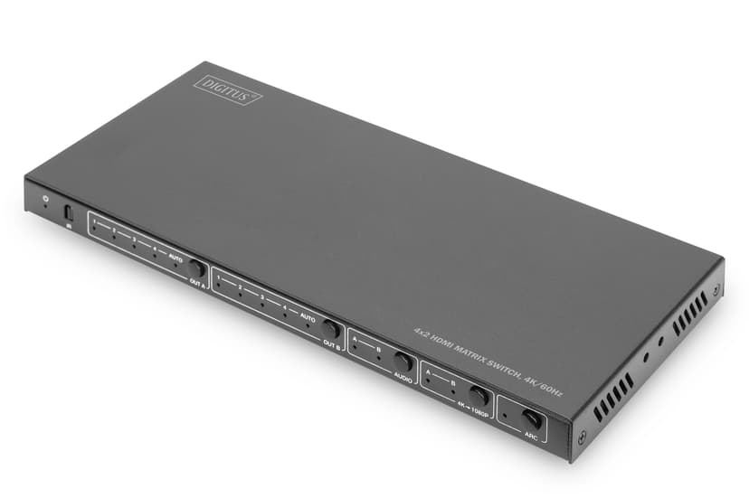 Digitus 4x2 Hdmi Matrix Switch 4k/60hz