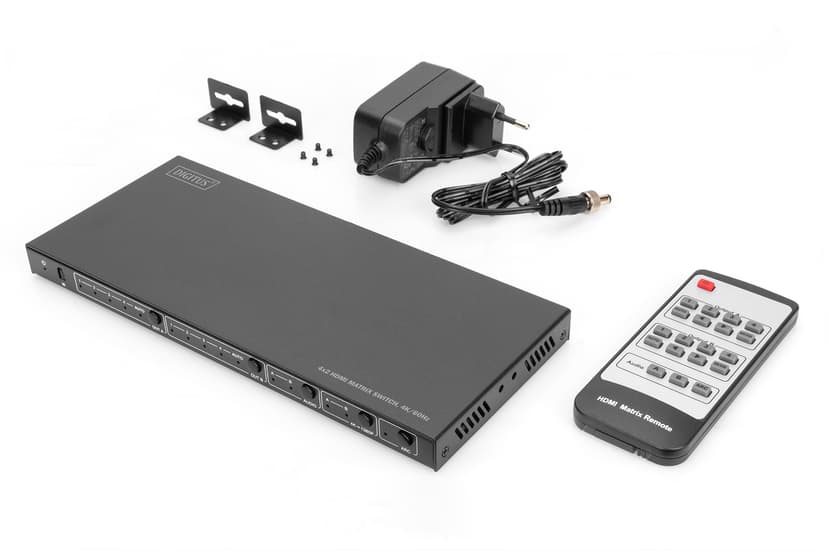 Digitus 4x2 Hdmi Matrix Switch 4k/60hz