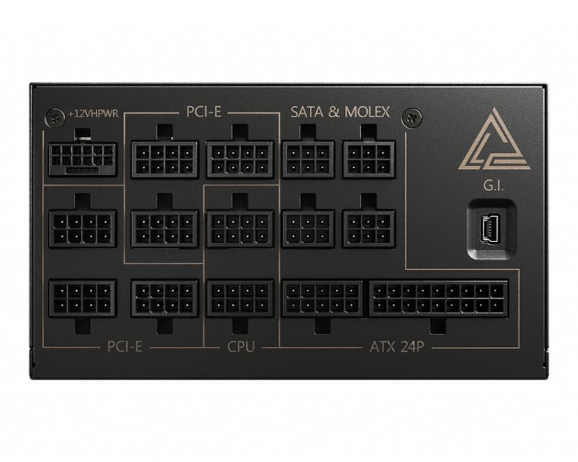 MSI Meg Ai1300p Pcie5 1300w Power Supply Voeding
