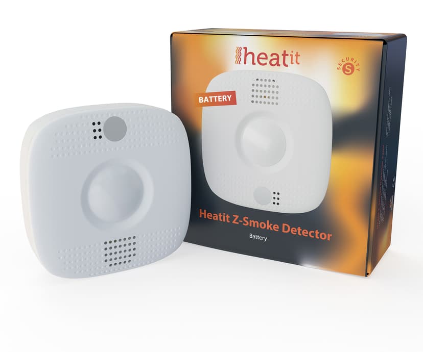Heatit Z-Smoke Detector - Battery