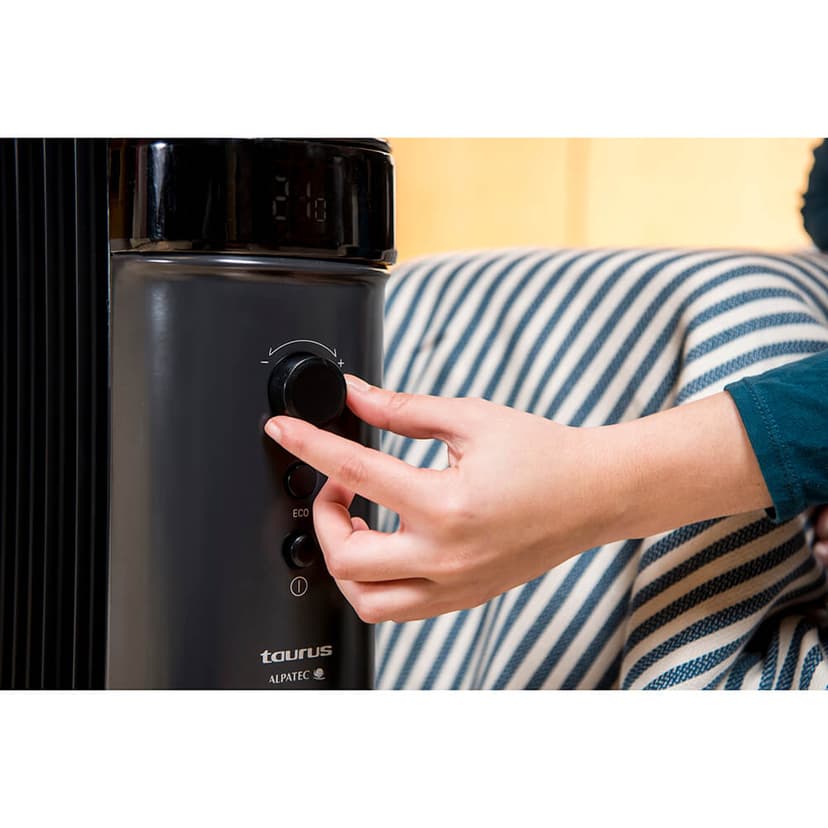 TAURUS Oil Heated Radiator Agadir 2000W Black