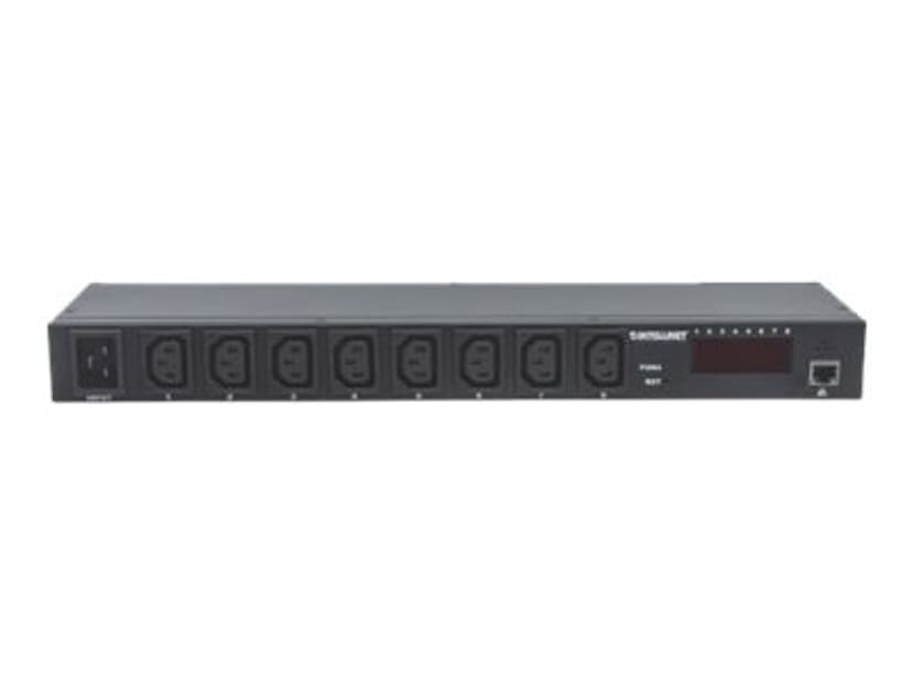 Manhattan Intellinet 19" Intelligent 8-Port PDU