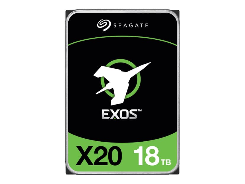 Seagate EXOS X20 18TB 512E/4KN 3.5" 7200r/min SATA 6.0 Gbit/s HDD