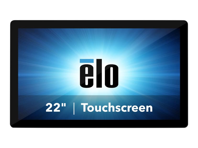 Elo I-Series 2.0 Windows 10 21,5" FHD Core i5 5 Gt / 128 Gt Touch Musta Intel Core i5 8GB 128GB 21.5"