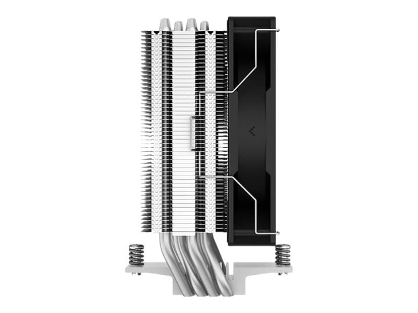 Deepcool Ag400 Cpu Cooler Luftkøler Aluminium, Sort