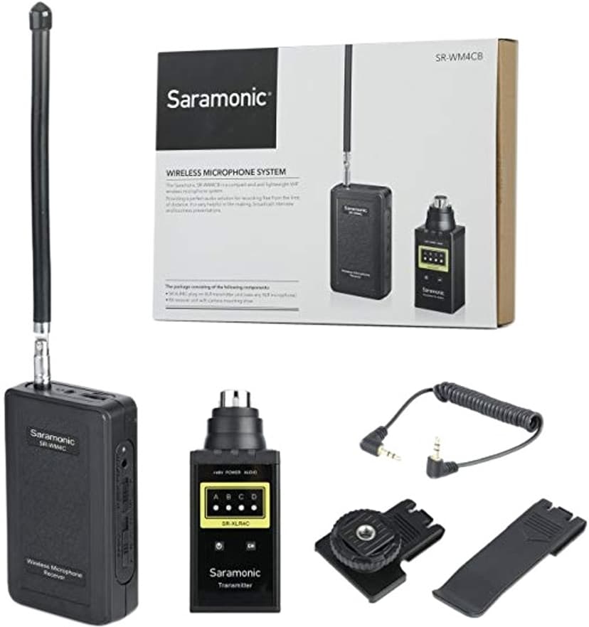 Saramonic SR-WM4CB VHF Trådlöst Mikrofonsystem