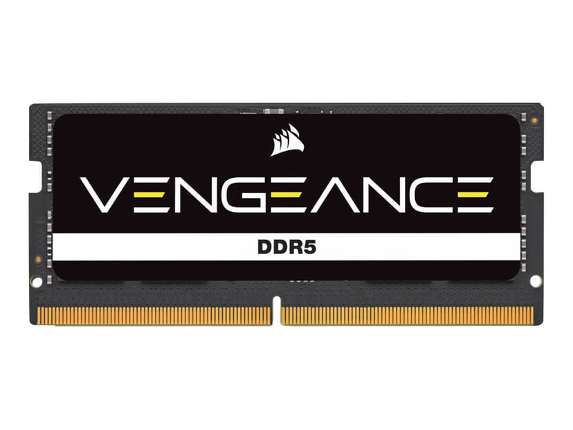 Corsair Vengeance CMSX16GX5M2A4800C40 minnemodul 16 GB 2 x 8 GB DDR5 4800 MHz ECC 16GB 4800MHz DDR5 262-pin SO-DIMM