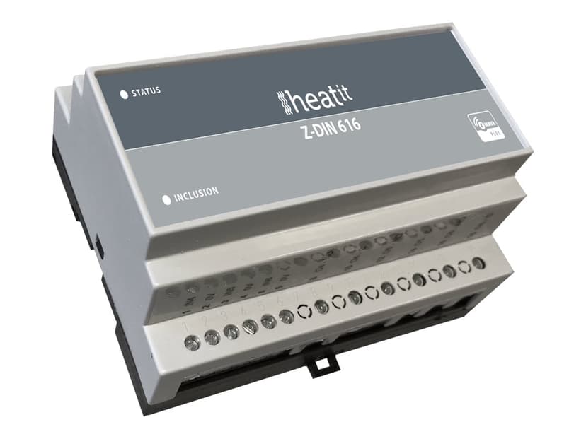 Heatit Z-DIN 616 elektriska reläer Grå, Ljusgrå 1