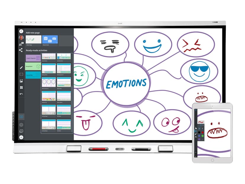 SMART Board 6086s Interactive Display With Iq/smart Learning