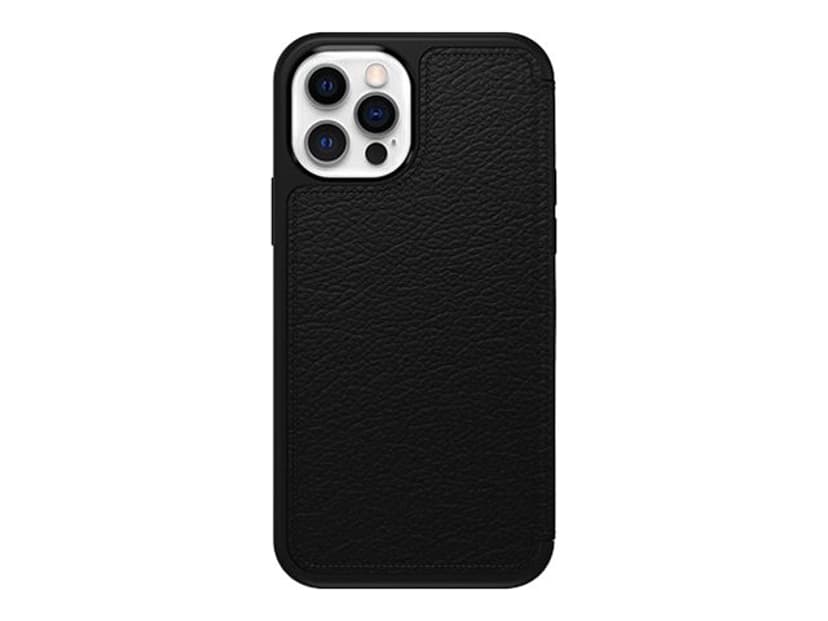 Otterbox Strada Folio Series iPhone 12, iPhone 12 Pro Musta