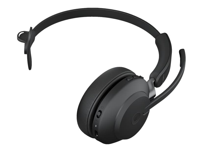 Jabra Evolve2 65 med ladestander USB Type-A Microsoft Teams Sort