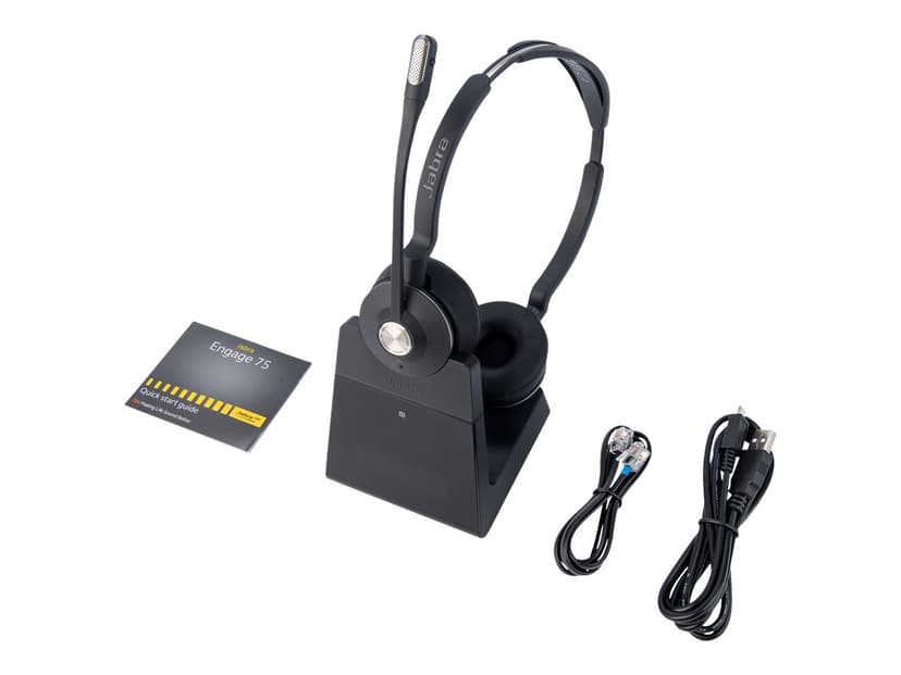 Jabra Engage 75 Sort