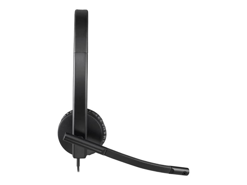 Logitech H570e Stereo USB-A Sort