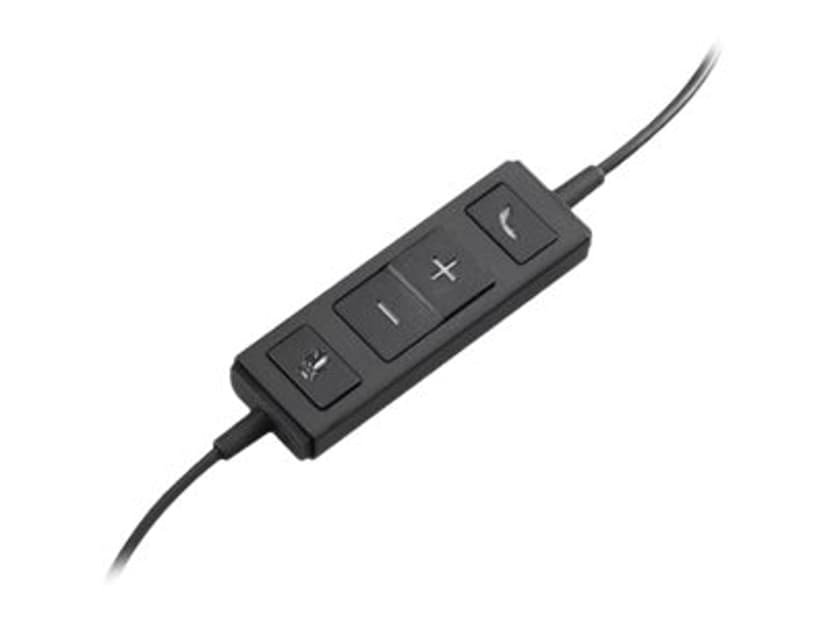 Logitech H570e Mono USB-A Zwart