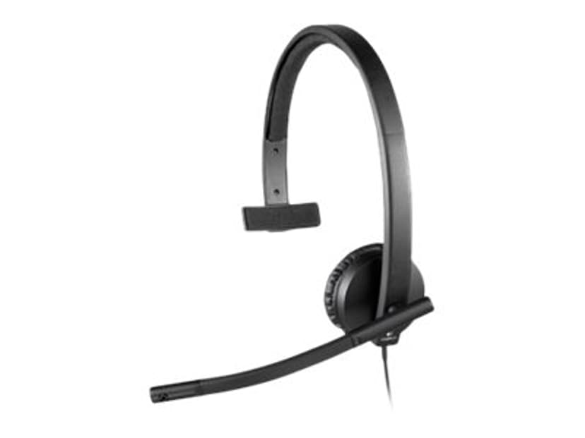 Logitech H570e Mono USB-A Zwart