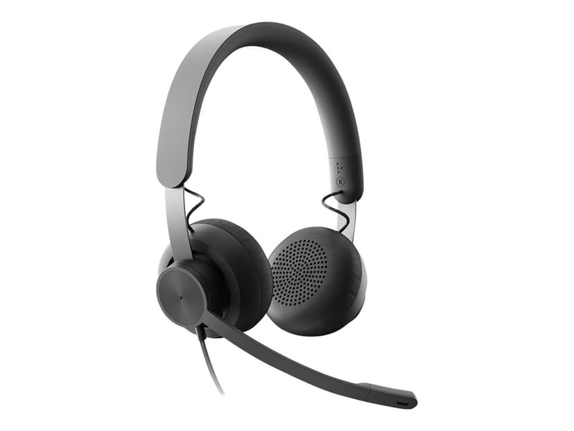 Logitech Zone Wired USB Type-C Microsoft Teams Grafiitti
