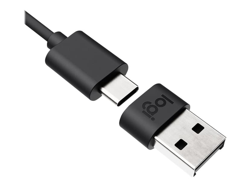 Logitech Zone Wired USB-C Microsoft Teams Grafiitti
