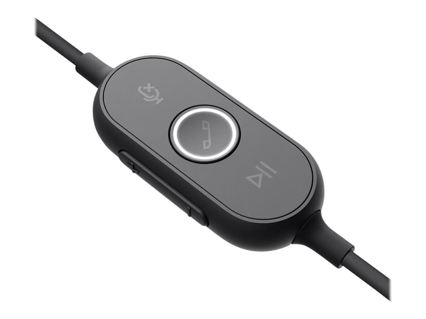 Logitech Zone Wired USB-C Microsoft Teams Grafiitti
