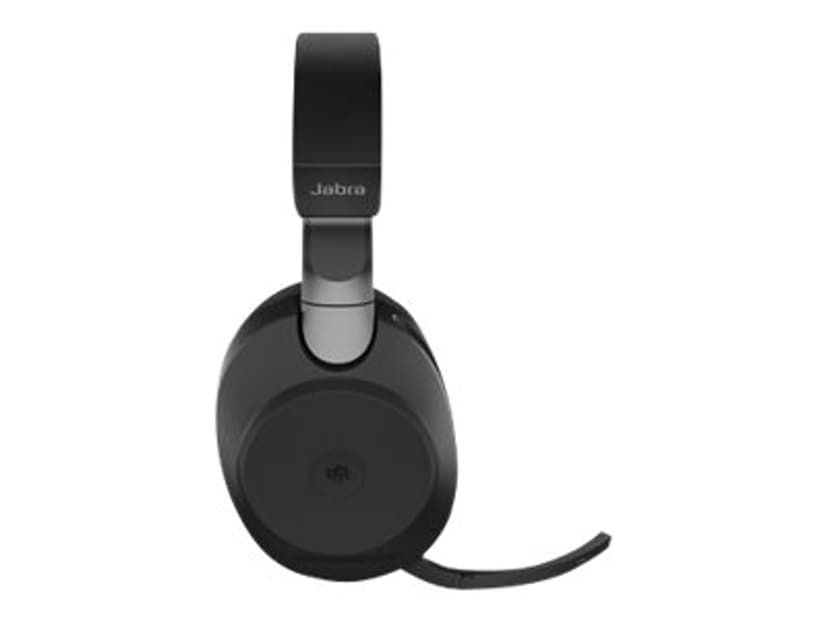 Jabra Evolve2 85 med ladestativ USB Type-C Sort Microsoft Teams