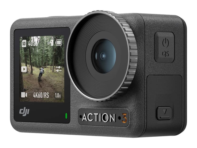 DJI Osmo Action 3 kamera til actionsport 12 MP 4K Ultra HD CMOS 25,4 / 1,7 mm (1 / 1.7") Wi-Fi 145 g