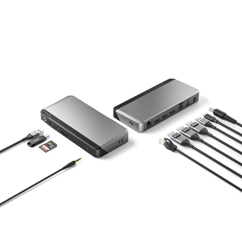 Alogic DX3 Ledningsført USB 3.2 Gen 1 (3.1 Gen 1) Type-C Sort, Grå USB ...