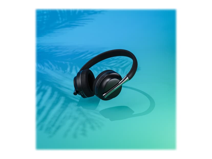 Happy Plugs PLAY Headset Kabel & Trådlös Huvudband USB Type-C Bluetooth Svart Stereo USB-C Svart