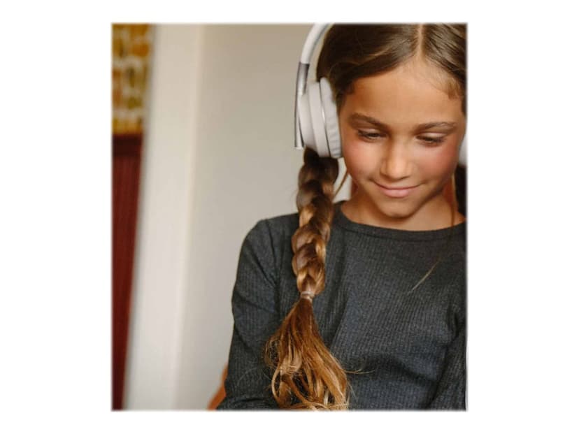 Happy Plugs PLAY Hodesett Ledning & Trådløs Hodebånd USB Type-C Bluetooth Hvit Stereo USB-C Hvit