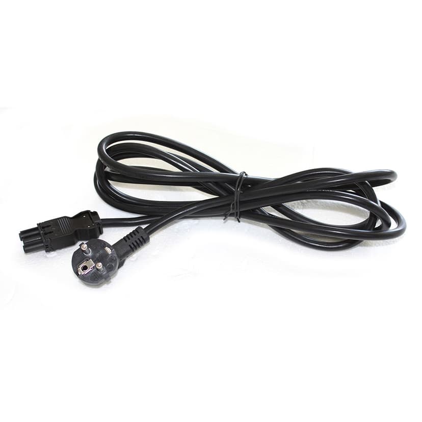 Axessline Powercord GST-Schuko 3m Black 3m CEE7/7 GST18I3 Sort