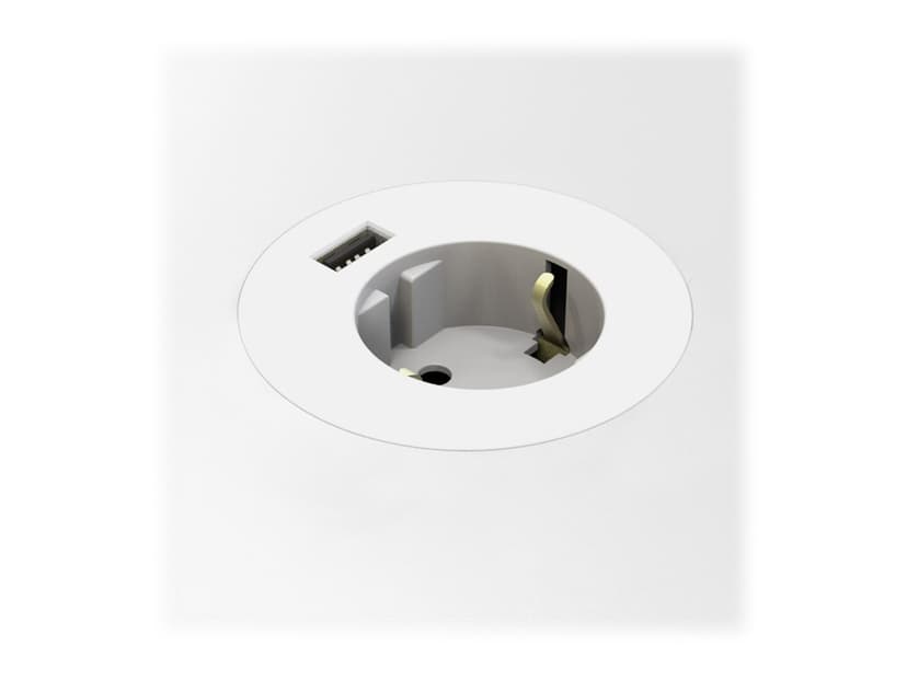 Forming Function Powerdot Midi - 1 Power/1 USB Charge - White