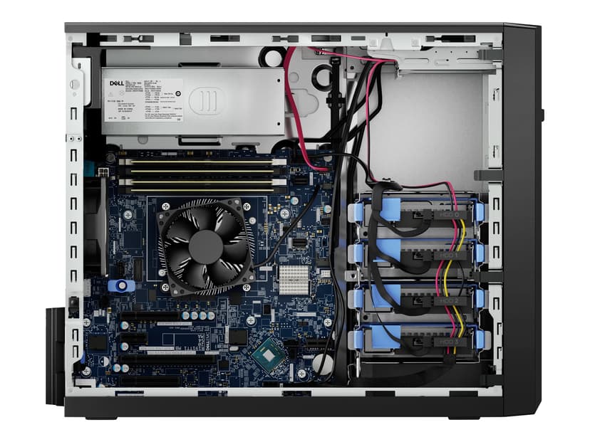 Dell PowerEdge T150 server 1 TB Tower (4U) Intel Xeon E E-2314 2,8 GHz 8 GB DDR4-SDRAM 300 W