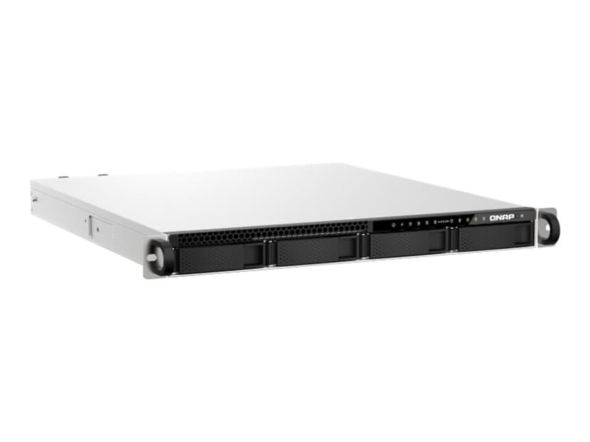QNAP TS-h987XU-RP NAS Rack (1U) Intel Xeon E E-2334 16 GB DDR4 QuTS hero Sort, Sølv