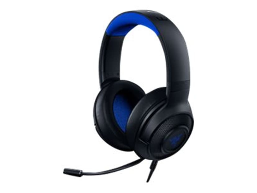 Razer Kraken X Gaming Headset Stereo Blå, Svart
