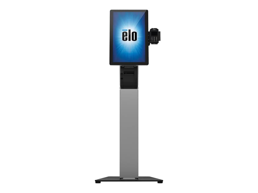 Elo Touch Solutions E797162 kyltin näyttökiinnike 55,9 cm (22") Musta, Hopea