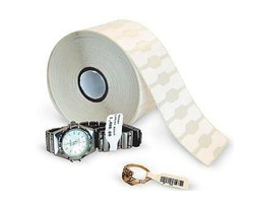 Zebra Etiketter 8000D Jewelry 56x13mm Med Flikar 6-Pack