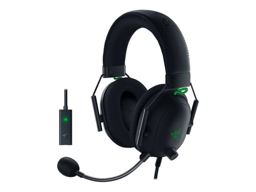 Razer Blackshark V2 SE Gaming Headset Stereo Grön, Svart