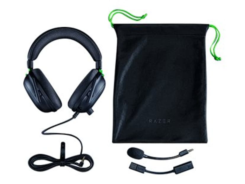 Razer Blackshark V2 SE Gaming Headset Stereo Grön, Svart