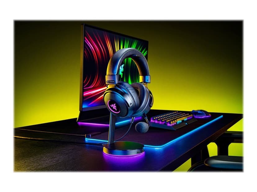 Razer Kraken V3 Hypersense Gaming Headset Stereo USB-A Svart