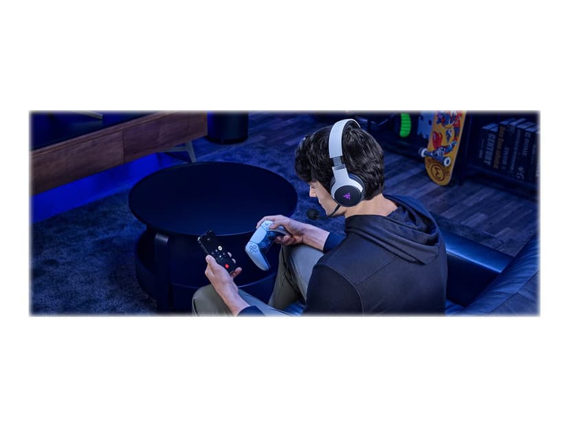 Razer Kaira Pro Gaming Headset till Playstation USB Type-C Vit