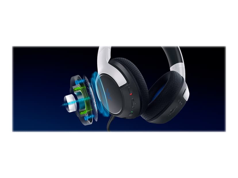Razer Kaira Pro Gaming Headset till Playstation USB Type-C Vit