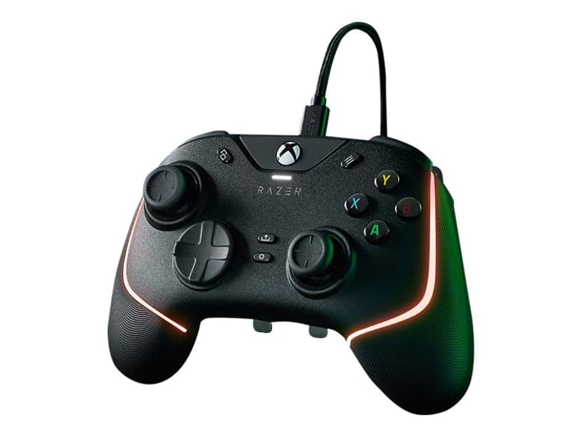 Razer Wolverine V2 Chroma Sort Gamepad Analog Xbox Series S, Xbox Series X Svart