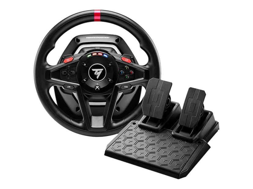 Thrustmaster T128 Musta USB Ohjauspyörä + polkimet Analoginen/Digitaalinen PC, Xbox One, Xbox Series S, Xbox Series X, Xbox One X, Xbox One S Musta