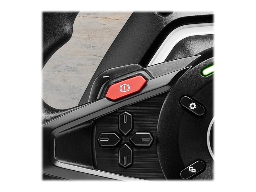 Thrustmaster T128 Musta USB Ohjauspyörä + polkimet Analoginen PC, PlayStation 4, PlayStation 5 Musta